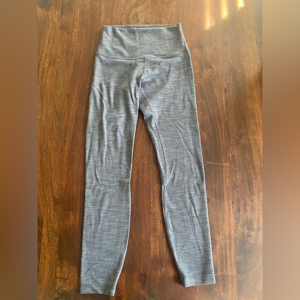 Lululemon Align Leggings 25” Gray Heathered